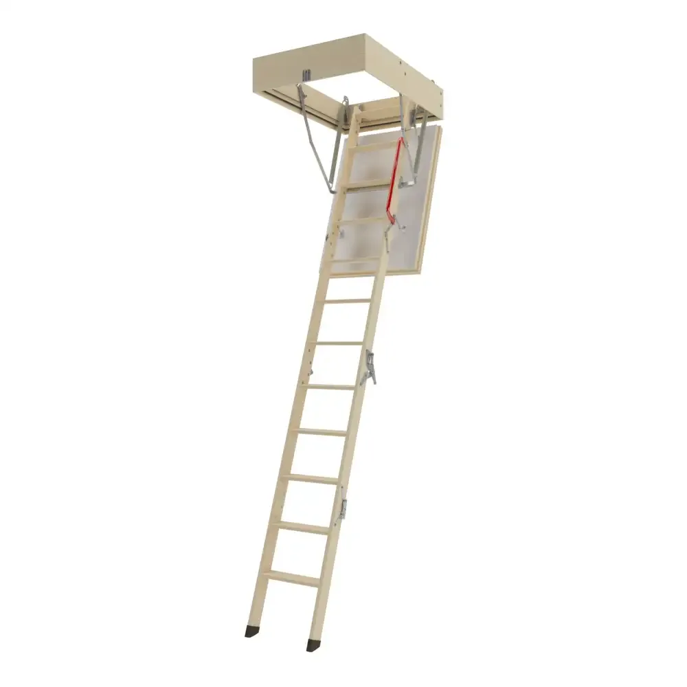 Scala a 4 segmenti LTK Energy in legno per soffitta