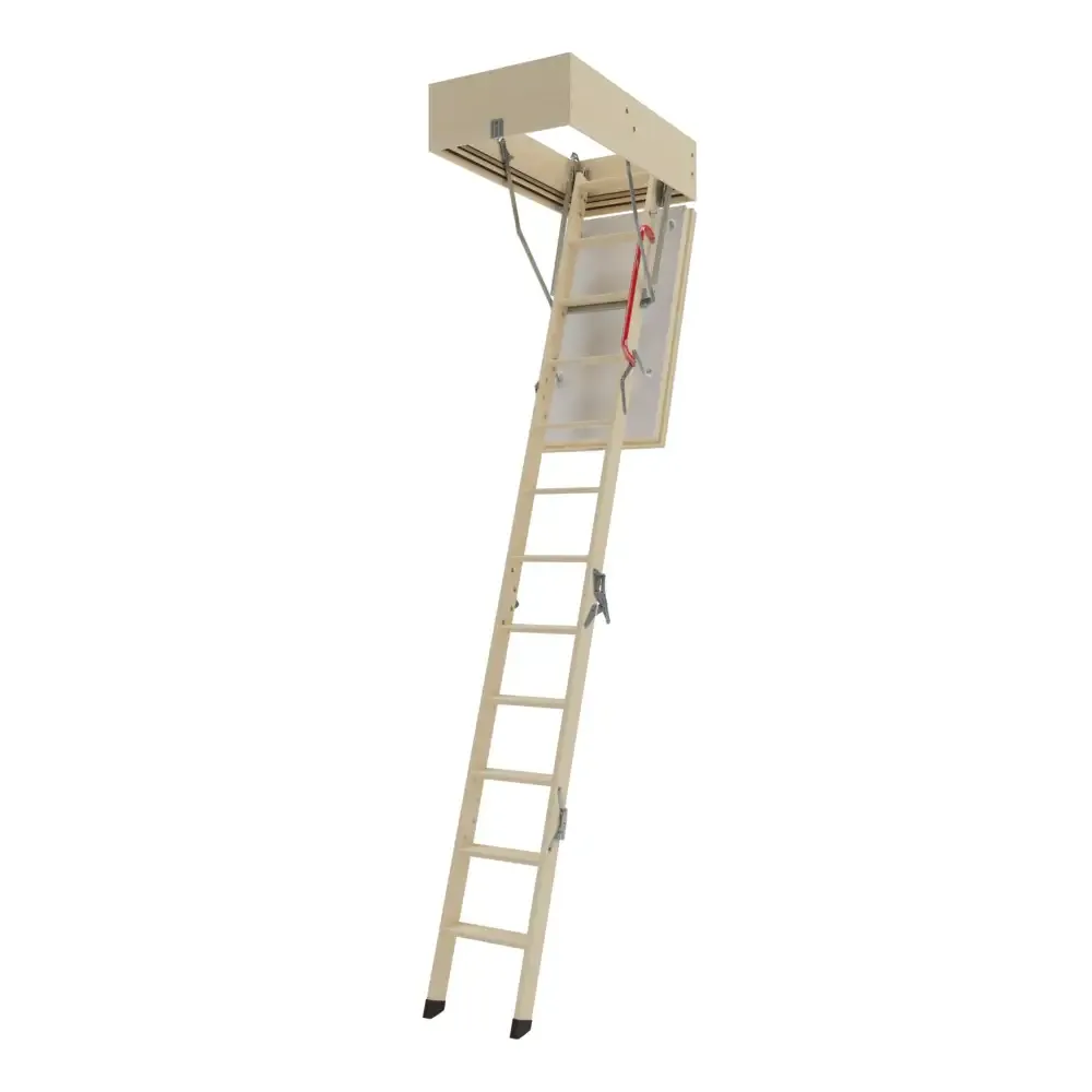 Scala per soffitta in legno LWT a 4 sezioni