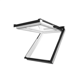 Finestra a doppia apertura in PVC PPP-V P2 preSelect MAX