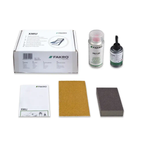 Kit di manutenzione XMU per le finestre in legno di colore bianco